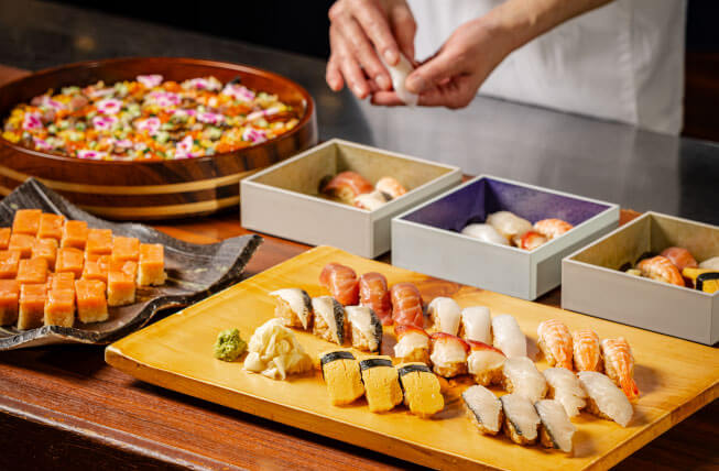 お寿司コーナー