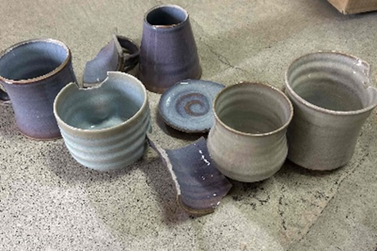 アートに使用した素材について